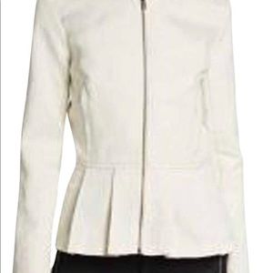 PJK peplum moto jacket